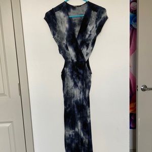 Love Culture Floor-Length Tie-Dye Dress